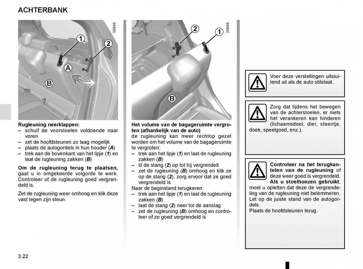 Renault Twingo III 3 handleiding / page 134