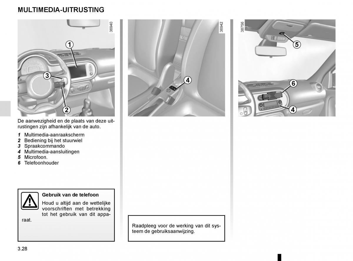 Renault Twingo III 3 handleiding / page 140