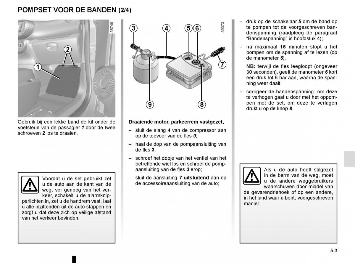 Renault Twingo III 3 handleiding / page 161