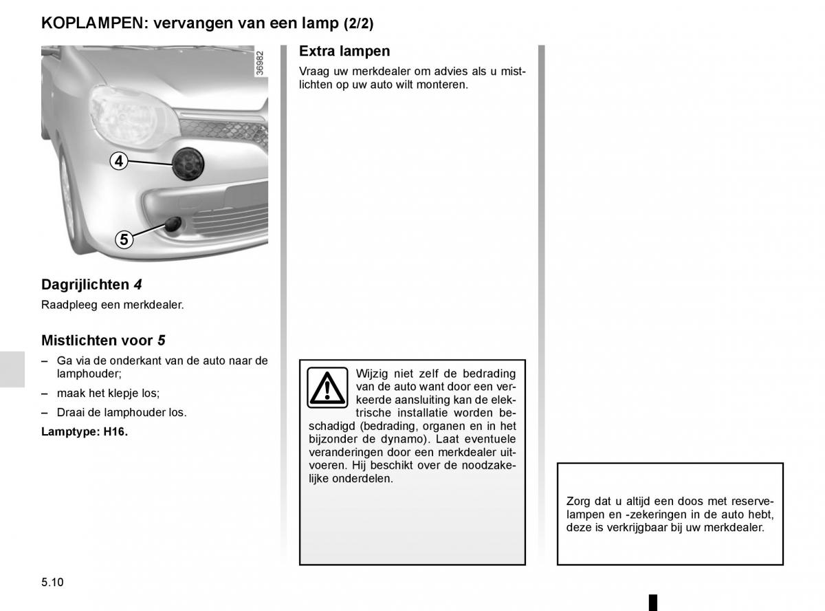 Renault Twingo III 3 handleiding / page 168