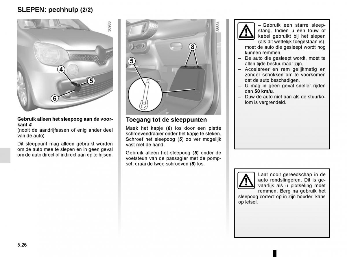 Renault Twingo III 3 handleiding / page 184