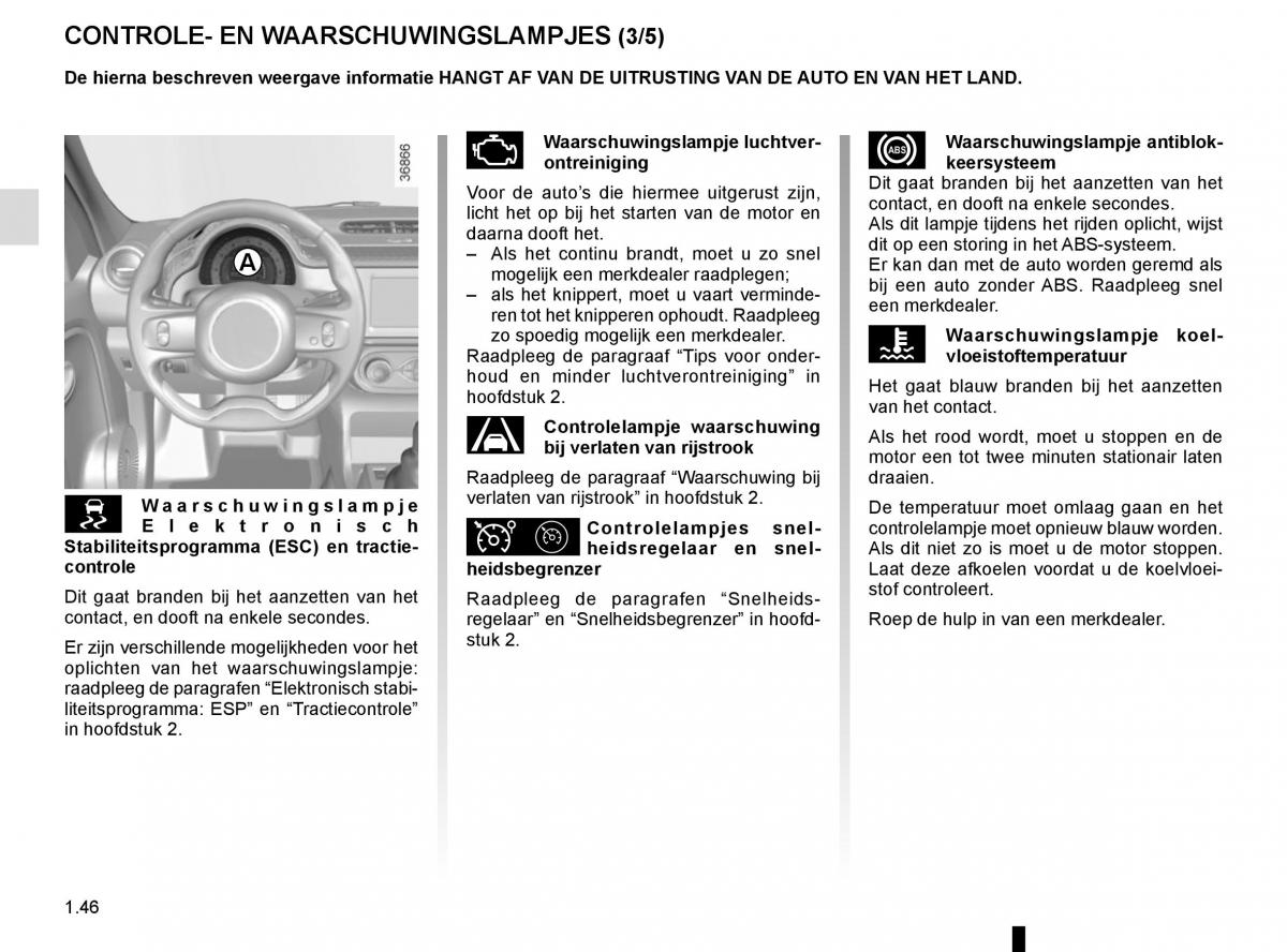 Renault Twingo III 3 handleiding / page 52