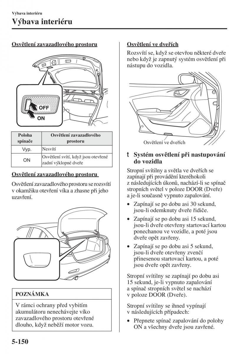 Mazda 6 III navod k obsludze / page 558