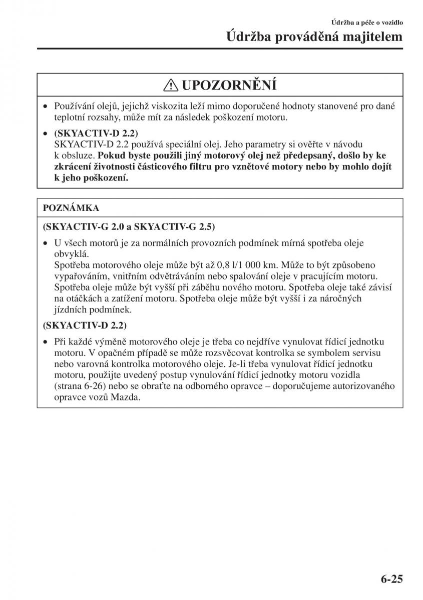 Mazda 6 III navod k obsludze / page 593