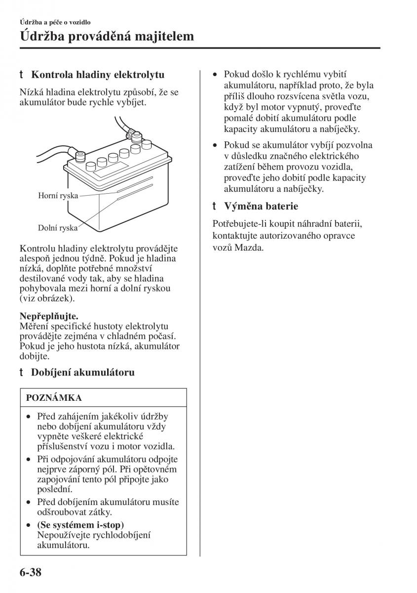 Mazda 6 III navod k obsludze / page 606