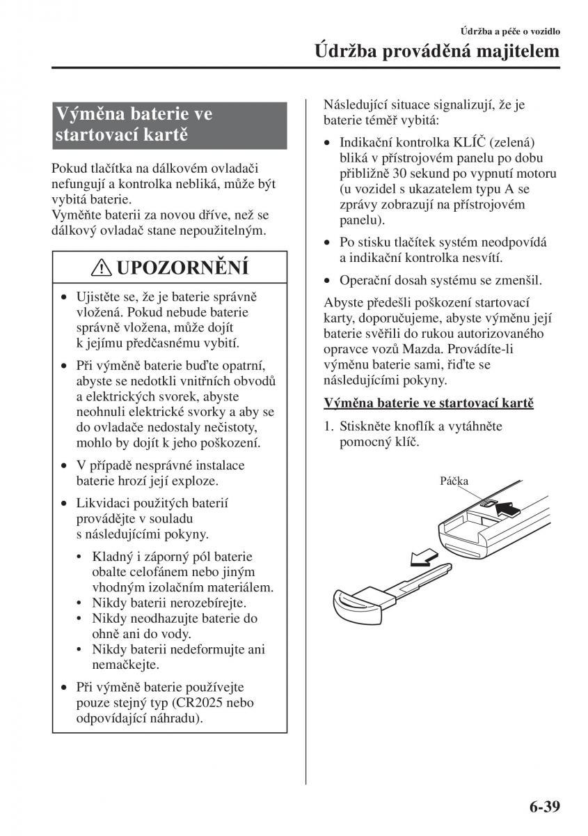 Mazda 6 III navod k obsludze / page 607