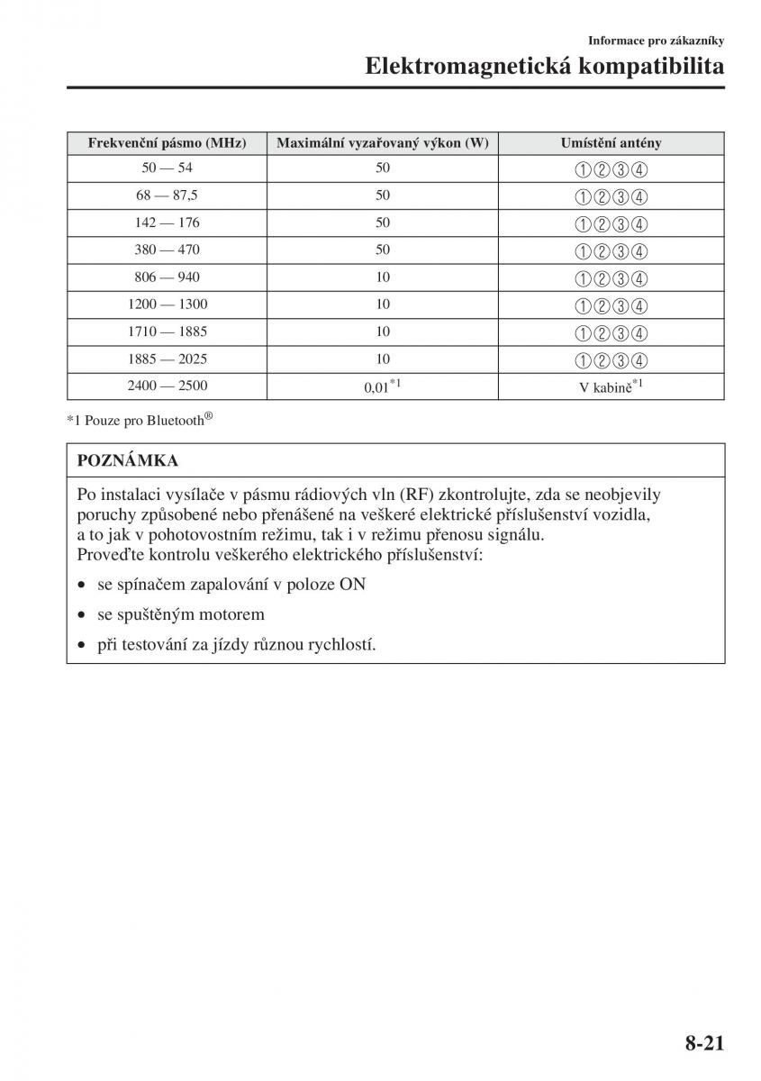 Mazda 6 III navod k obsludze / page 725