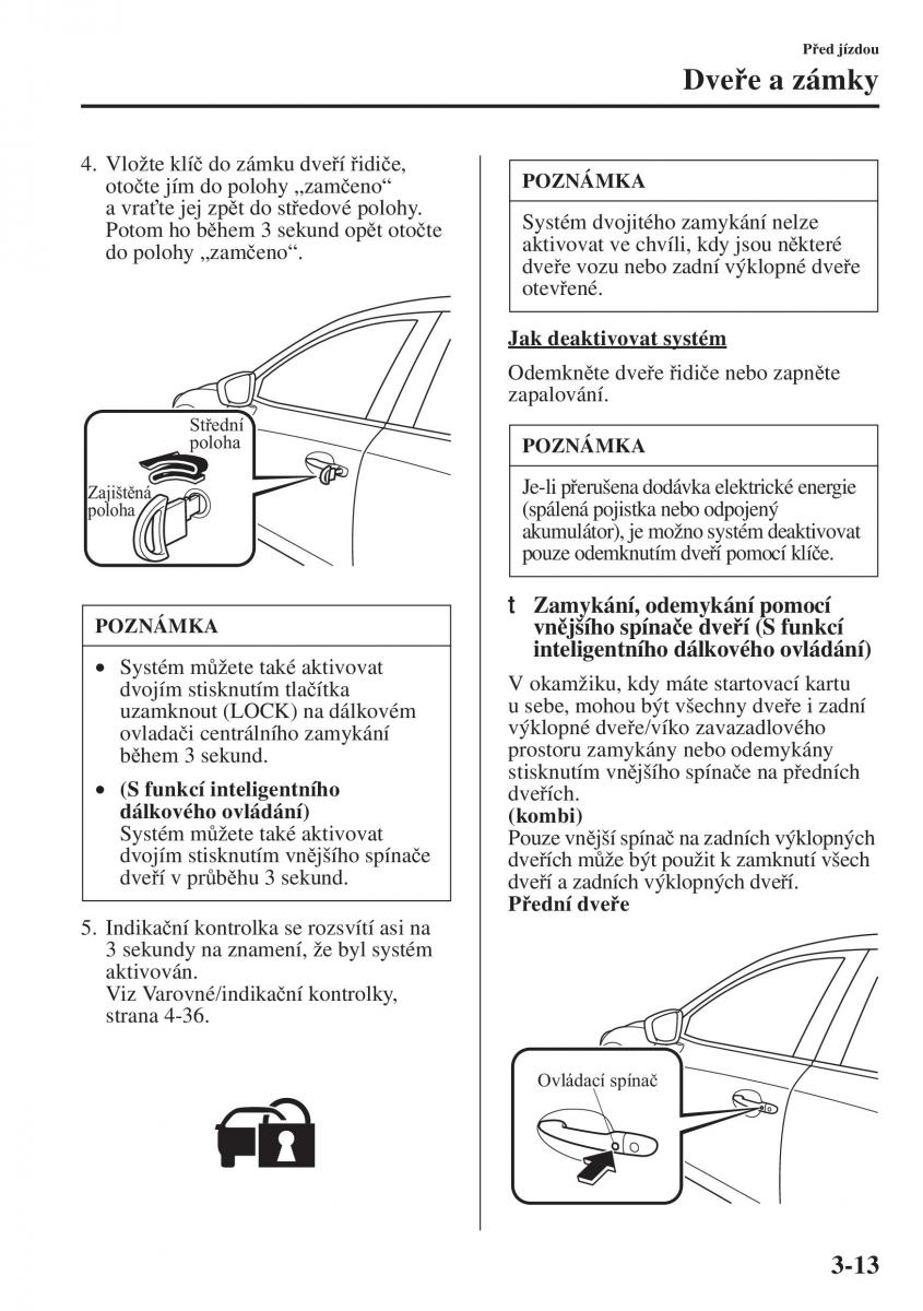 Mazda 6 III navod k obsludze / page 93