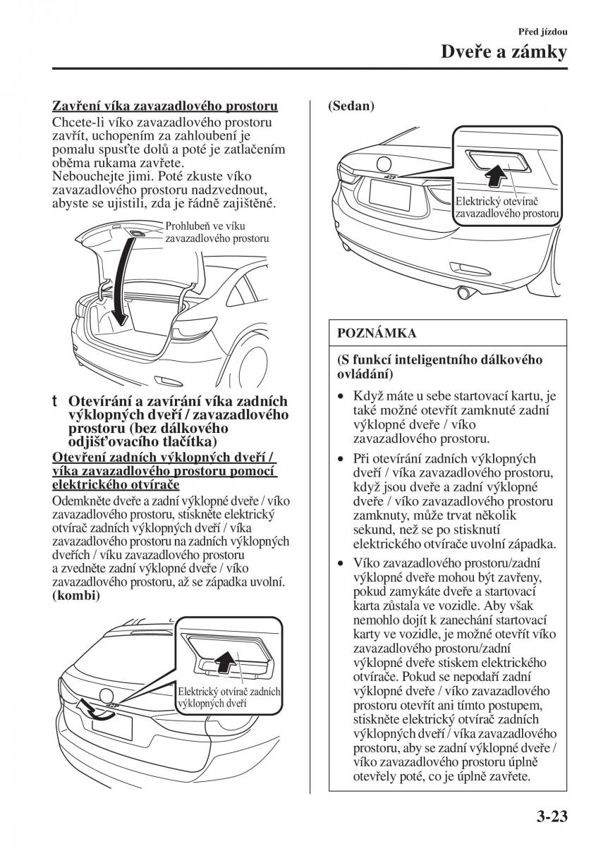 Mazda 6 III navod k obsludze / page 103