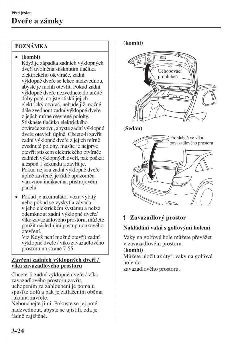 Mazda 6 III navod k obsludze / page 104