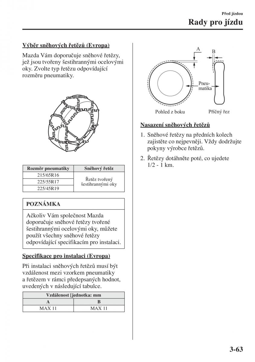 Mazda 6 III navod k obsludze / page 143