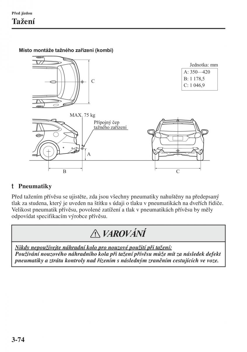 Mazda 6 III navod k obsludze / page 154