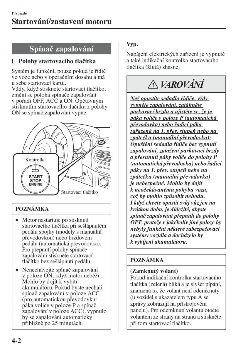 Mazda 6 III navod k obsludze / page 160