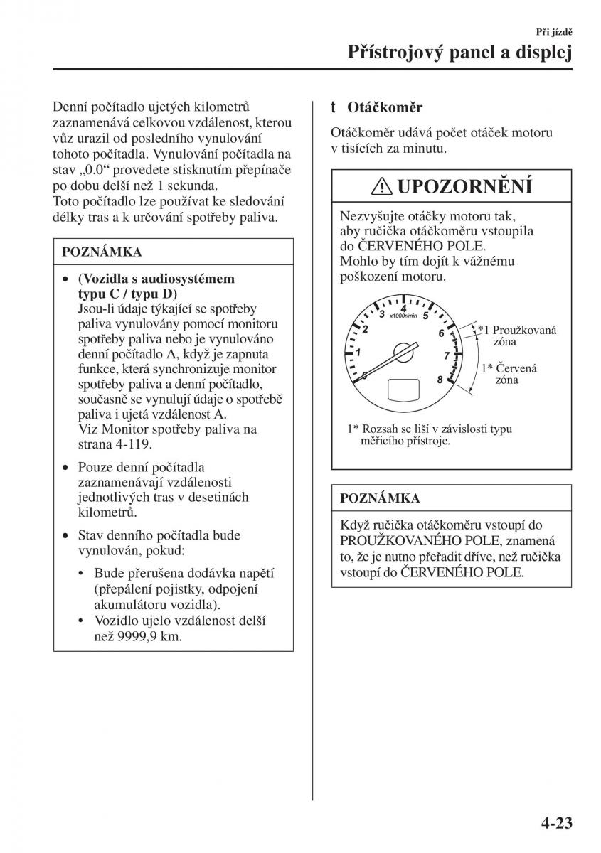 Mazda 6 III navod k obsludze / page 181