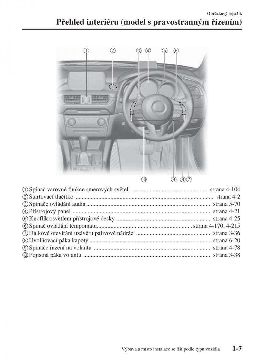 Mazda 6 III navod k obsludze / page 19