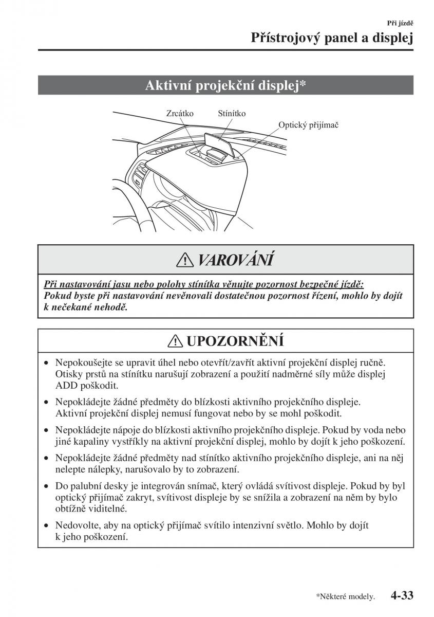 Mazda 6 III navod k obsludze / page 191