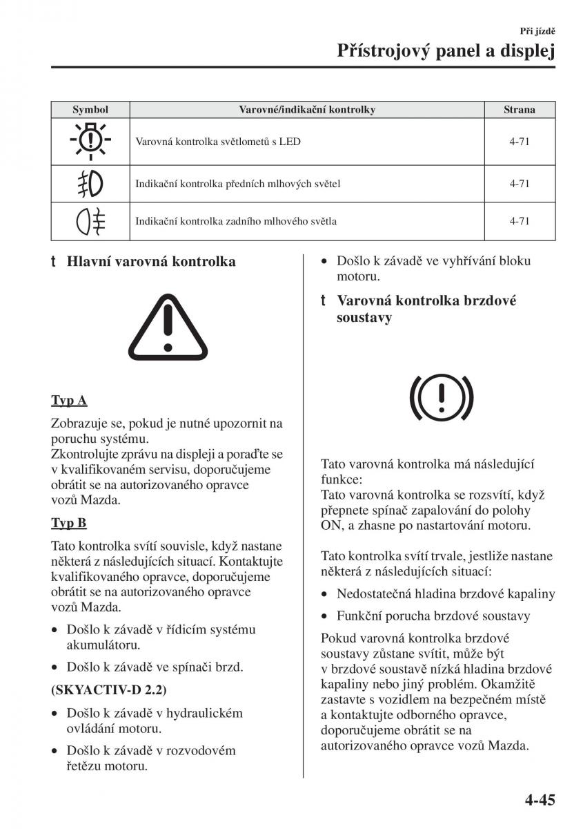 Mazda 6 III navod k obsludze / page 203