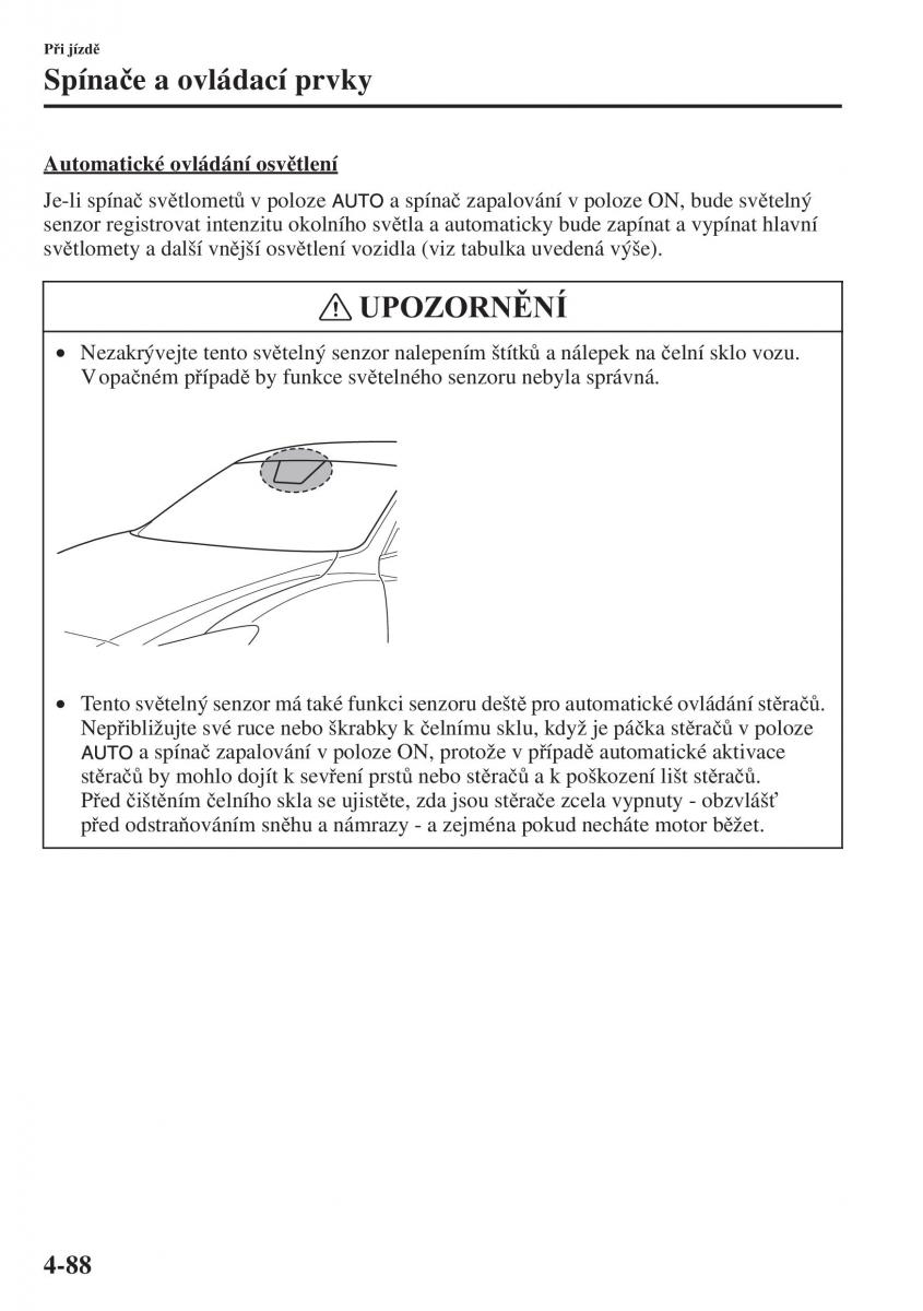 Mazda 6 III navod k obsludze / page 246