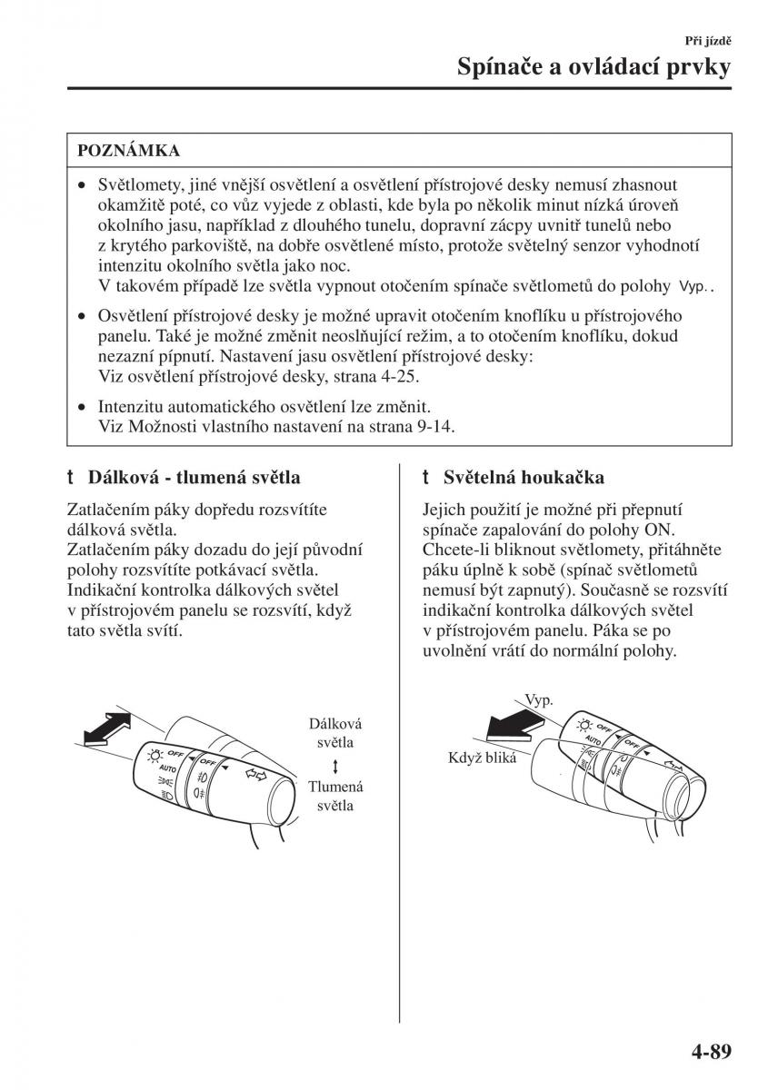 Mazda 6 III navod k obsludze / page 247