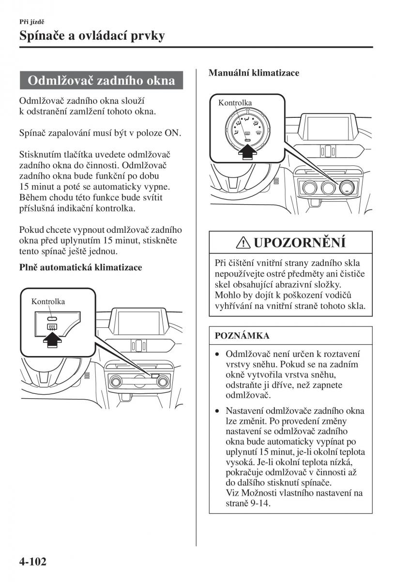 Mazda 6 III navod k obsludze / page 260