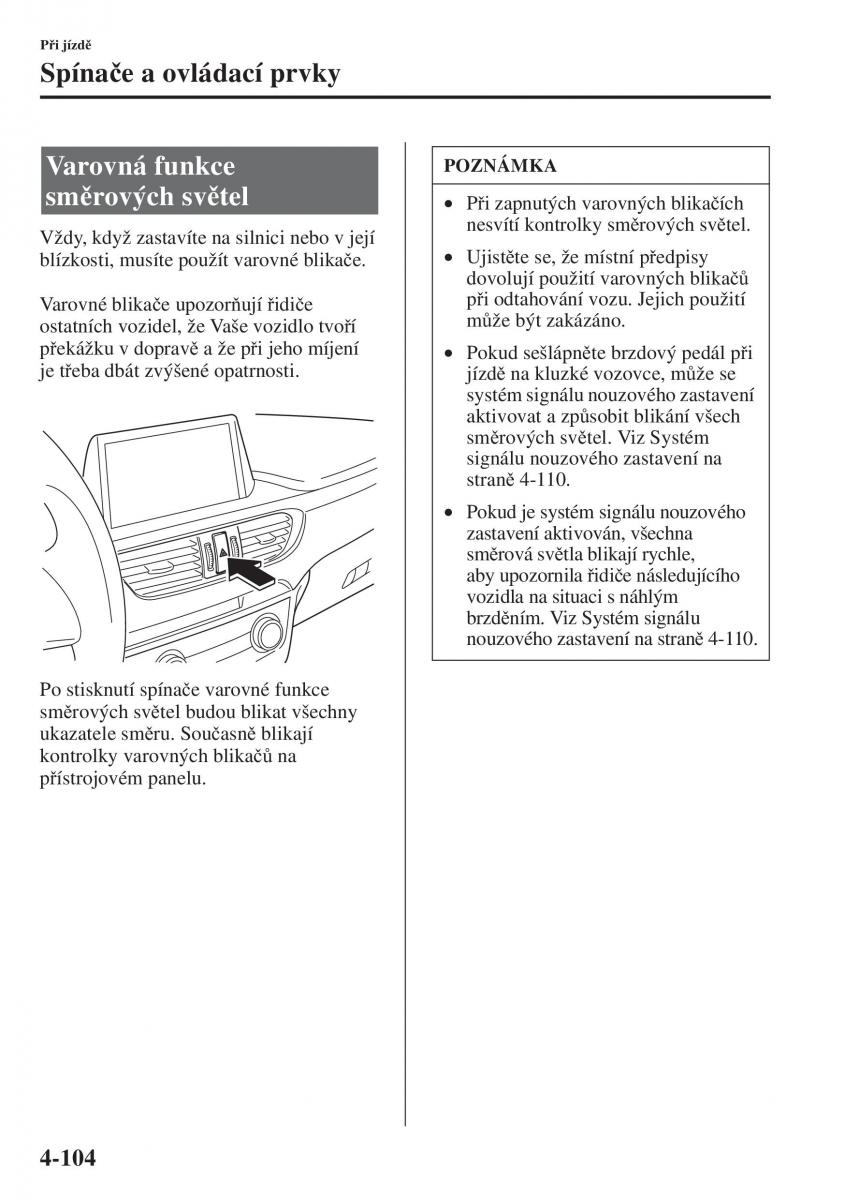 Mazda 6 III navod k obsludze / page 262