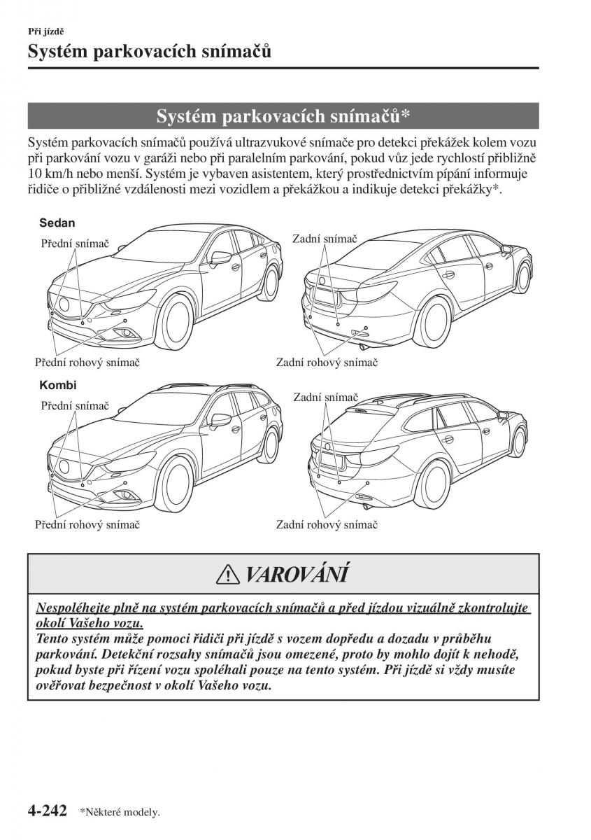 Mazda 6 III navod k obsludze / page 400