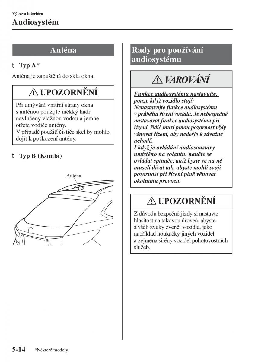 Mazda 6 III navod k obsludze / page 422