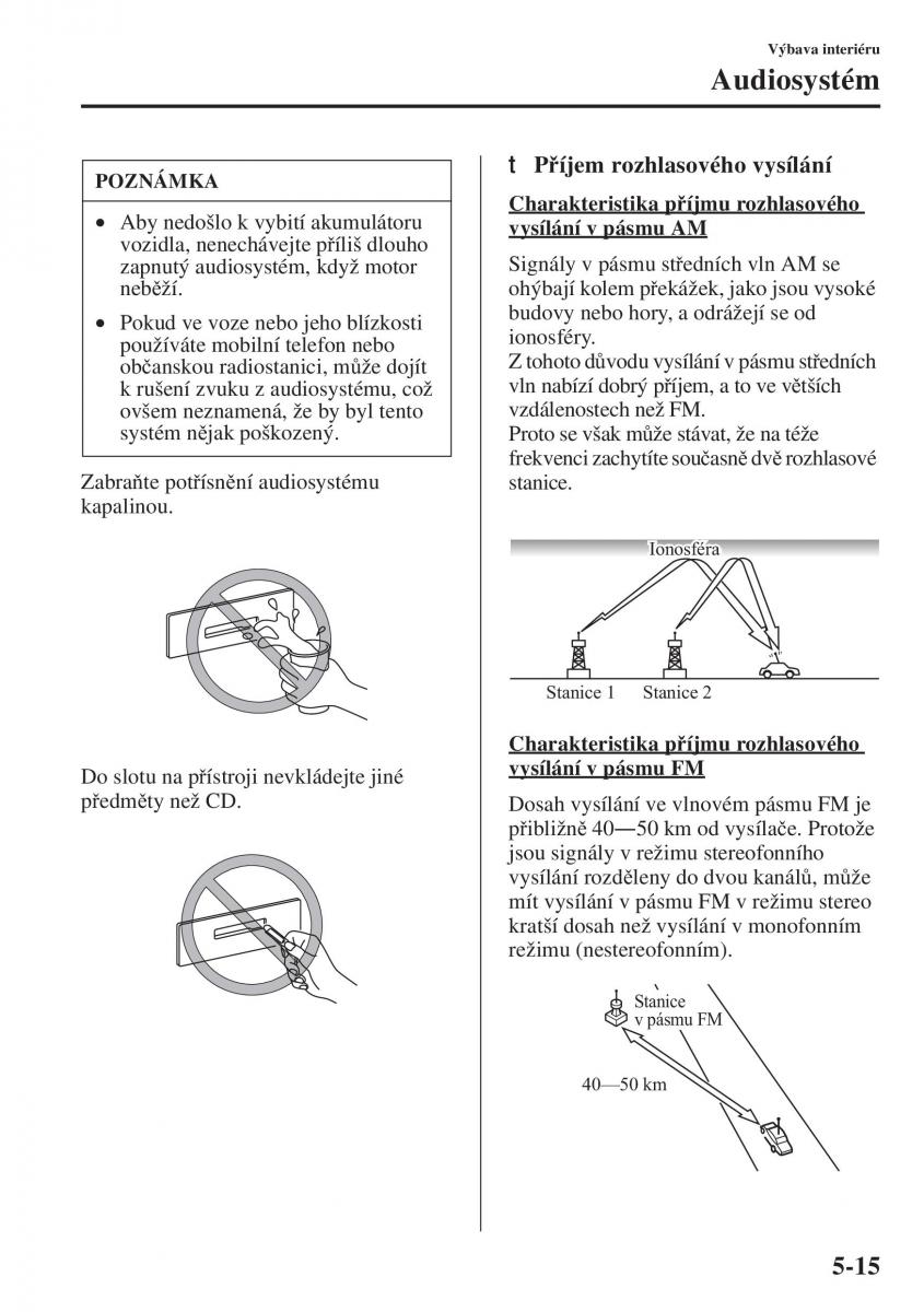 Mazda 6 III navod k obsludze / page 423