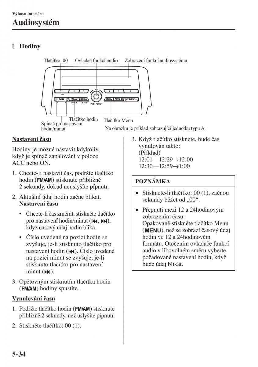 Mazda 6 III navod k obsludze / page 442