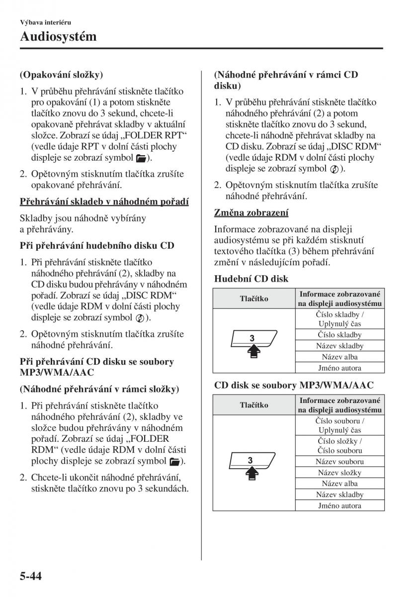 Mazda 6 III navod k obsludze / page 452