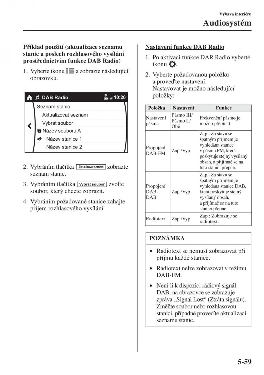 Mazda 6 III navod k obsludze / page 467