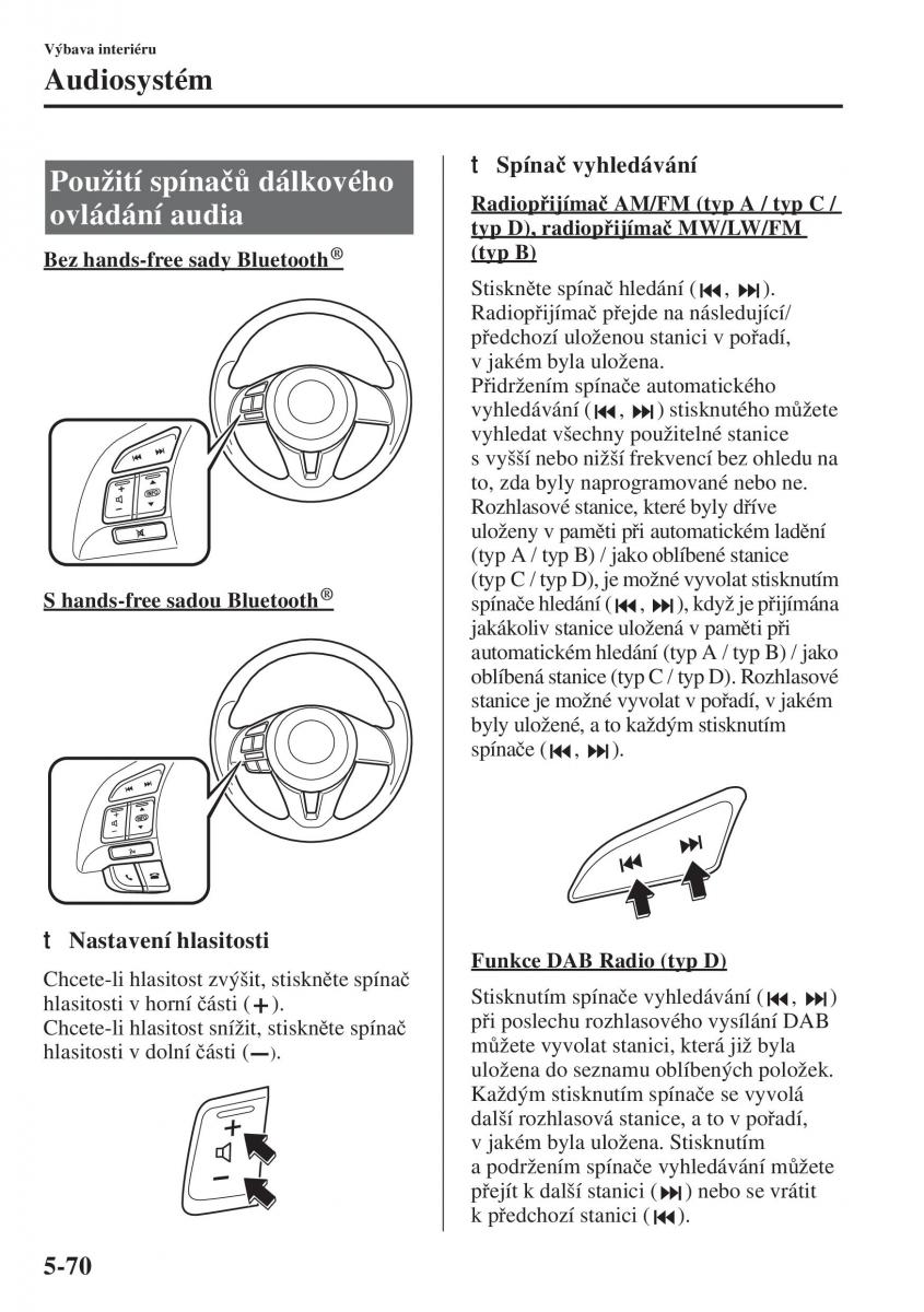 Mazda 6 III navod k obsludze / page 478