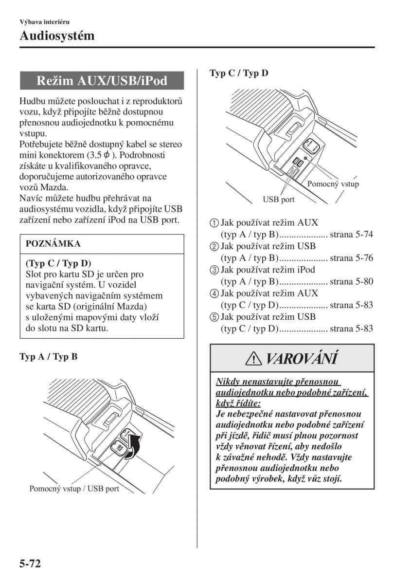 Mazda 6 III navod k obsludze / page 480