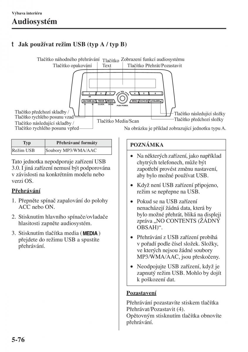 Mazda 6 III navod k obsludze / page 484