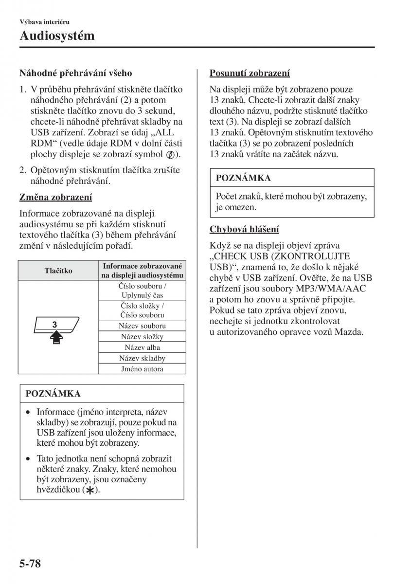 Mazda 6 III navod k obsludze / page 486