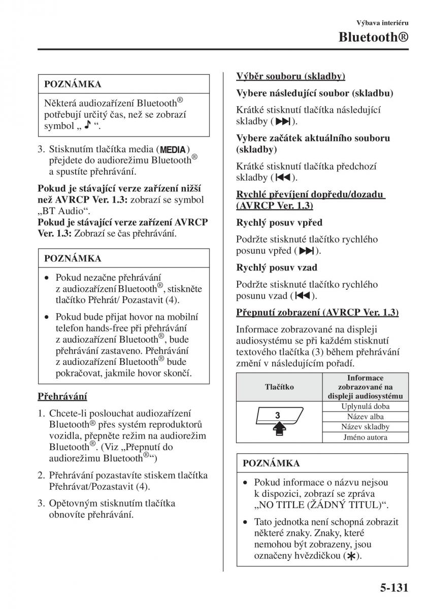 Mazda 6 III navod k obsludze / page 539