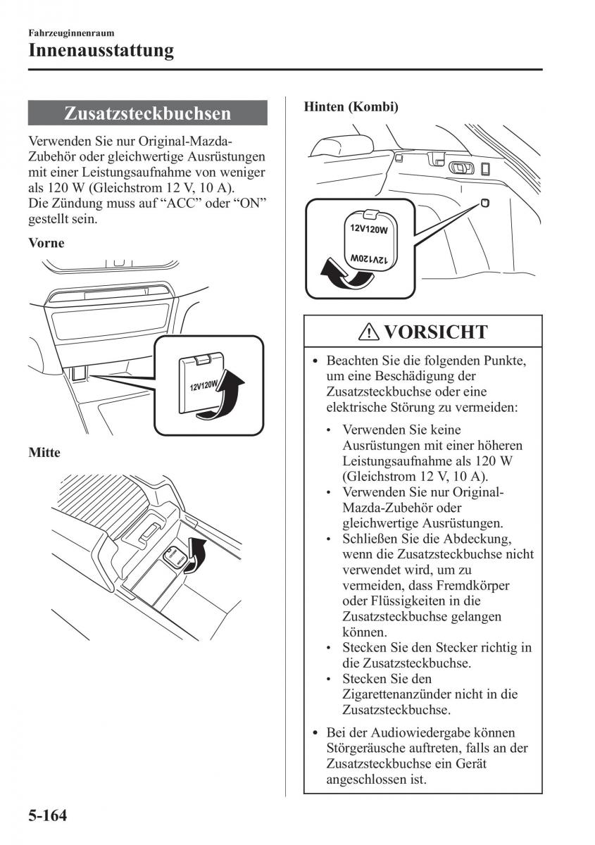 Mazda 6 III Handbuch / page 593