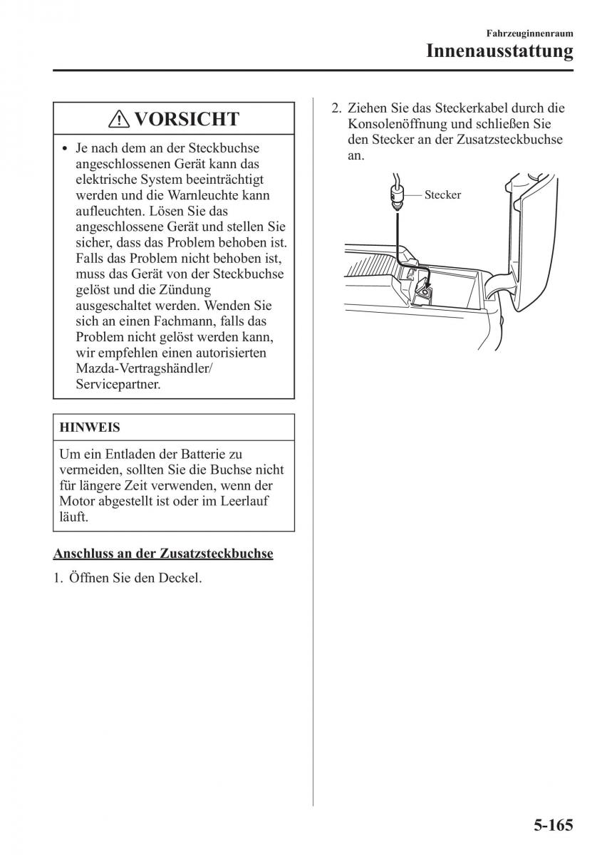 Mazda 6 III Handbuch / page 594