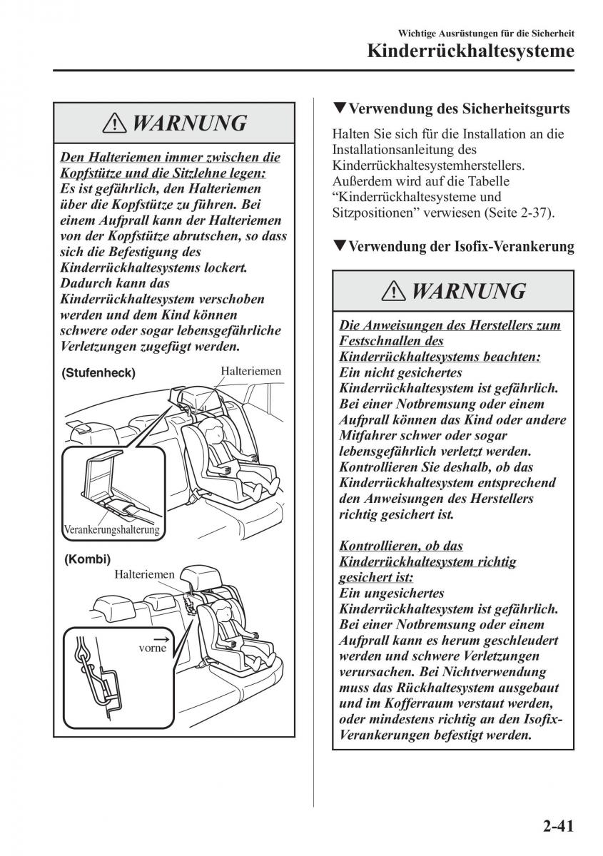 Mazda 6 III Handbuch / page 60