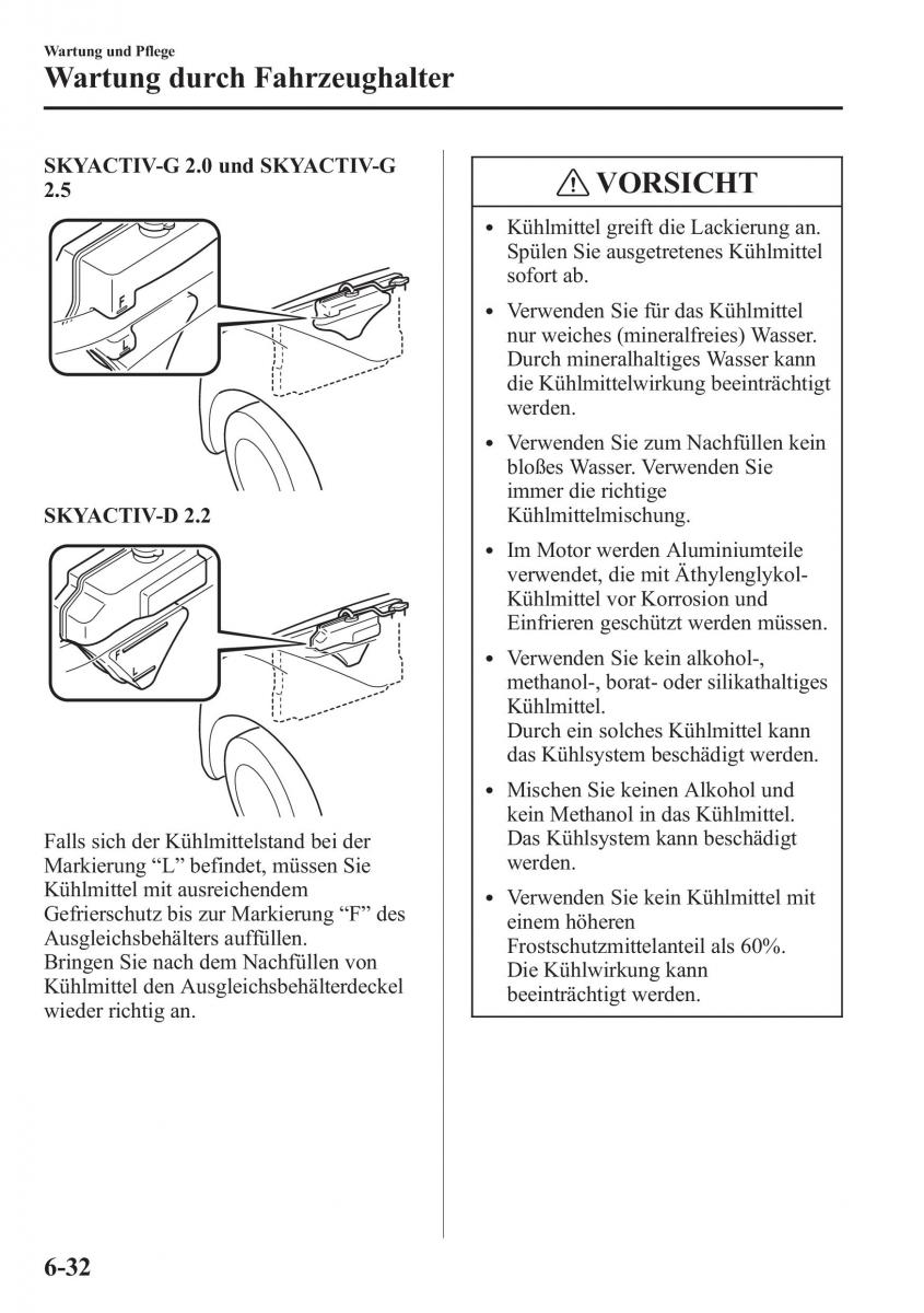 Mazda 6 III Handbuch / page 635