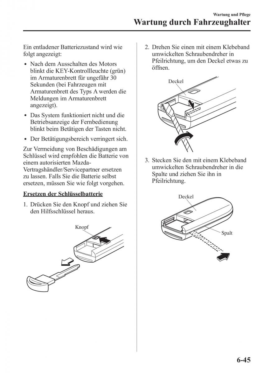 Mazda 6 III Handbuch / page 648