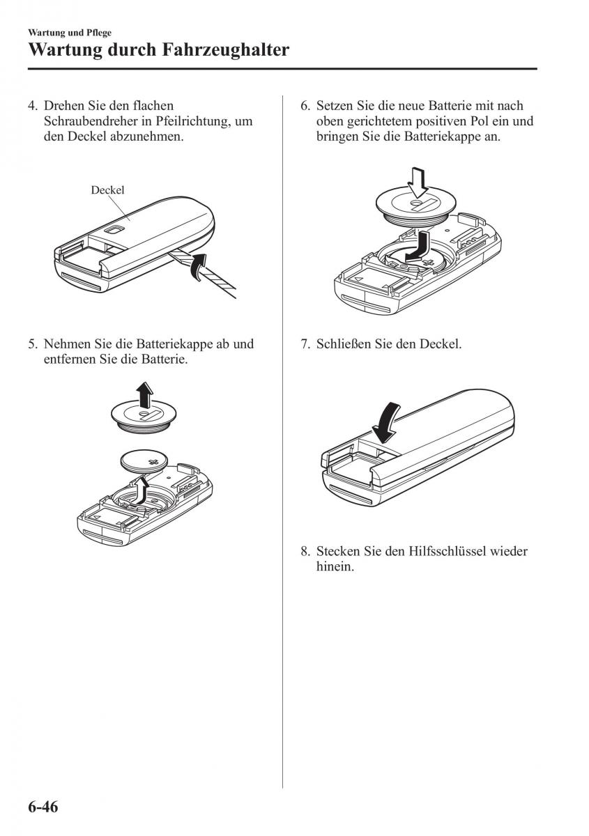 Mazda 6 III Handbuch / page 649