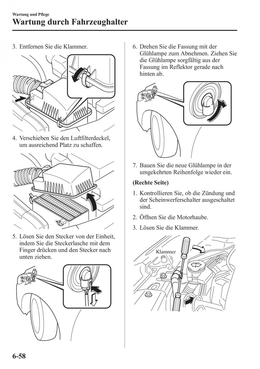 Mazda 6 III Handbuch / page 661