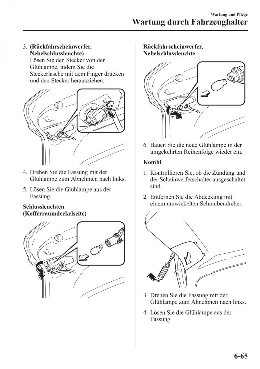 Mazda 6 III Handbuch / page 668