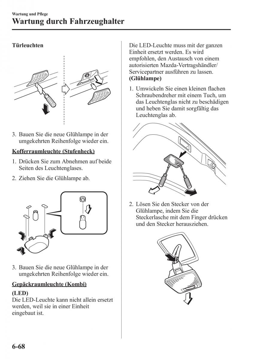 Mazda 6 III Handbuch / page 671