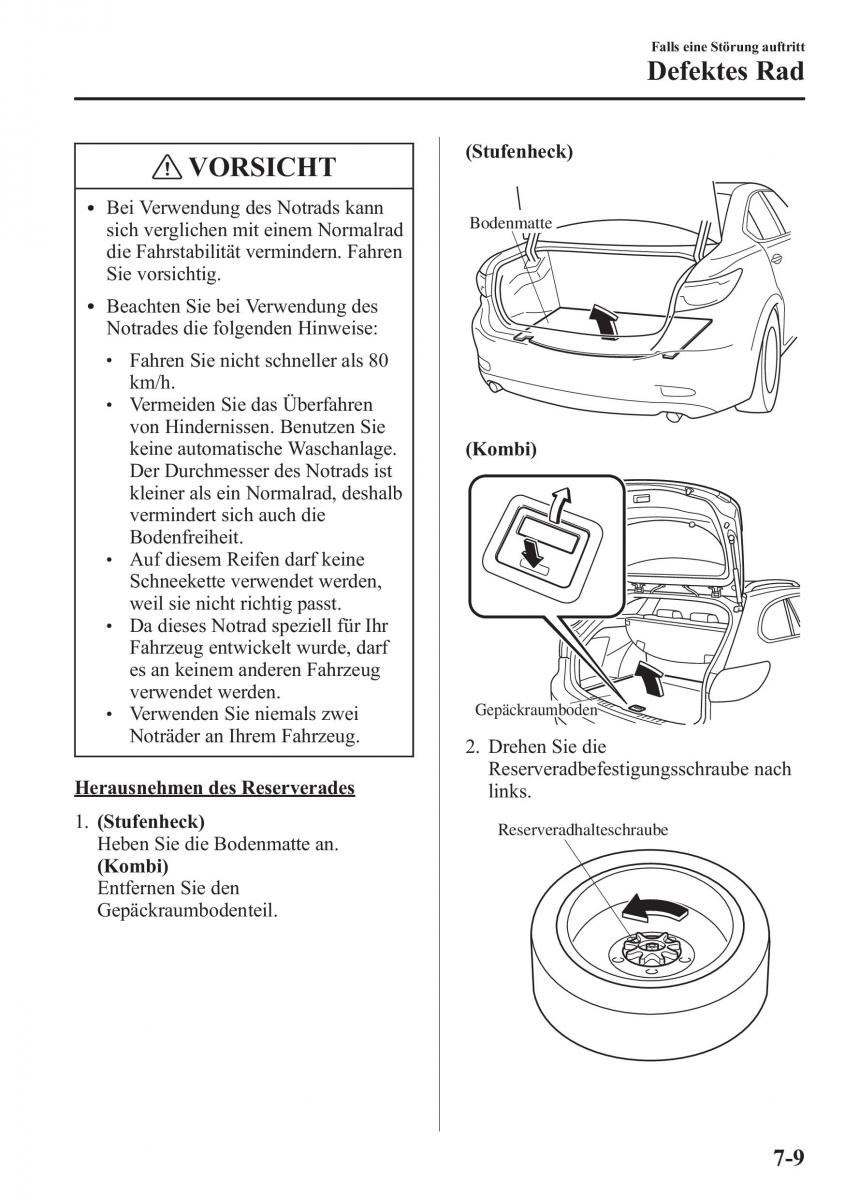 Mazda 6 III Handbuch / page 698