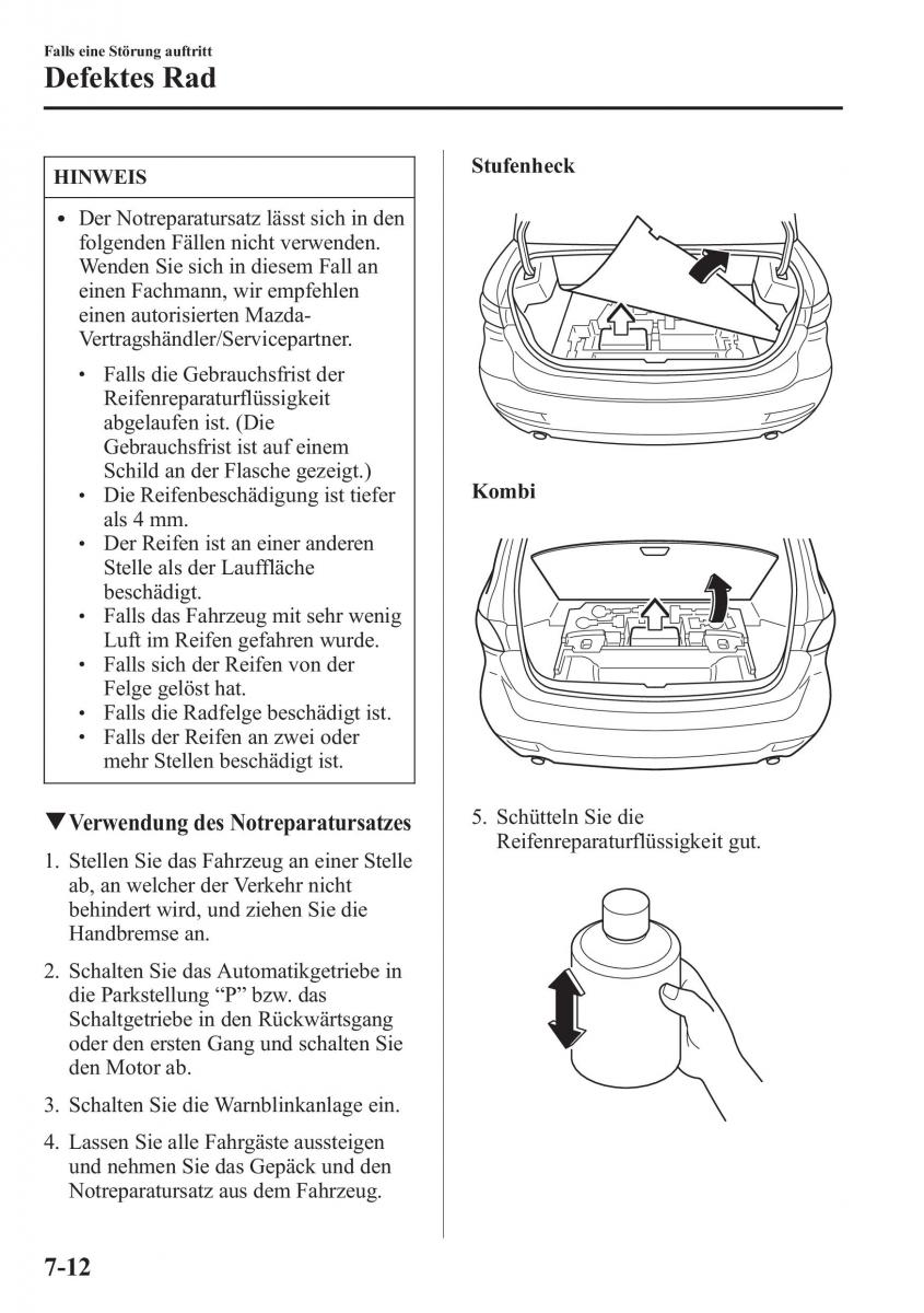 Mazda 6 III Handbuch / page 701