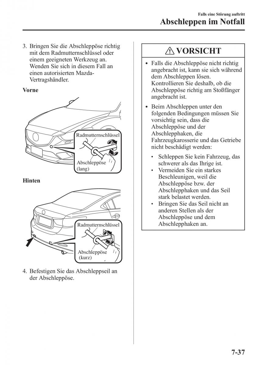 Mazda 6 III Handbuch / page 726