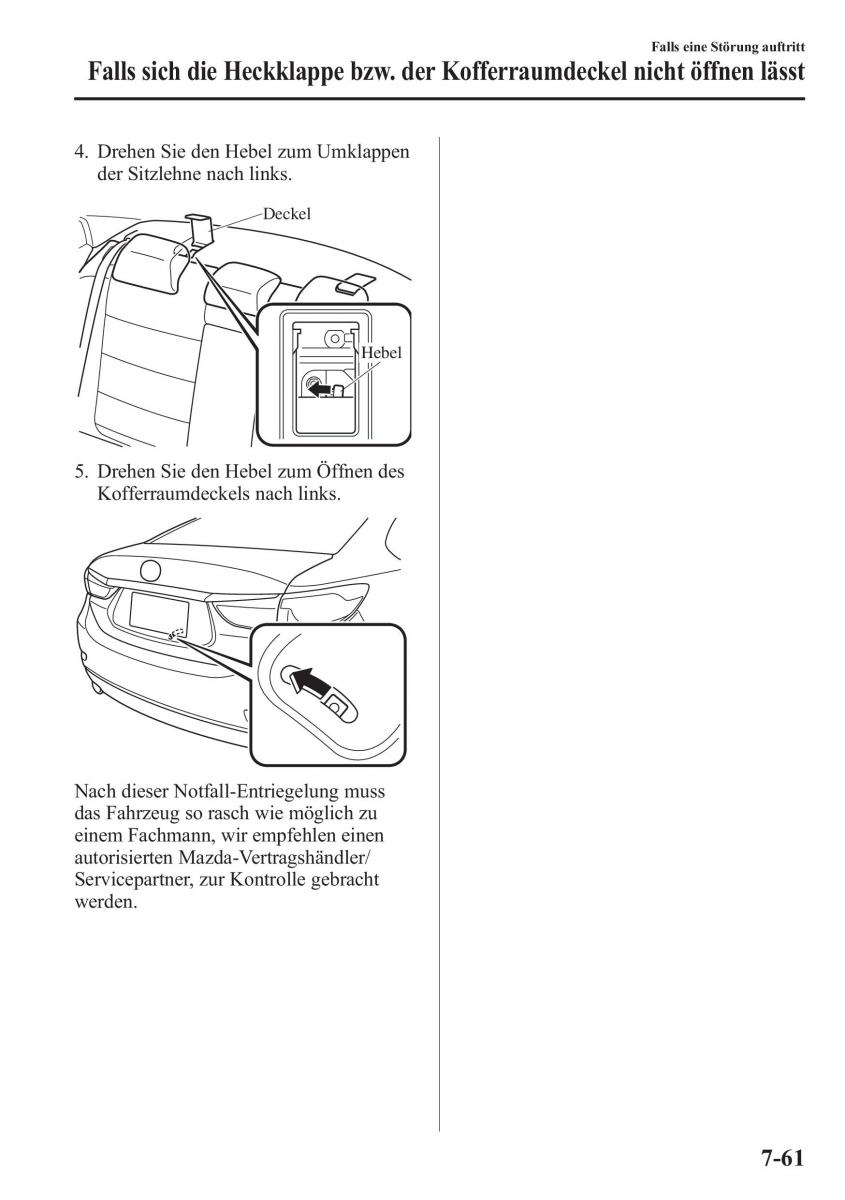 Mazda 6 III Handbuch / page 750