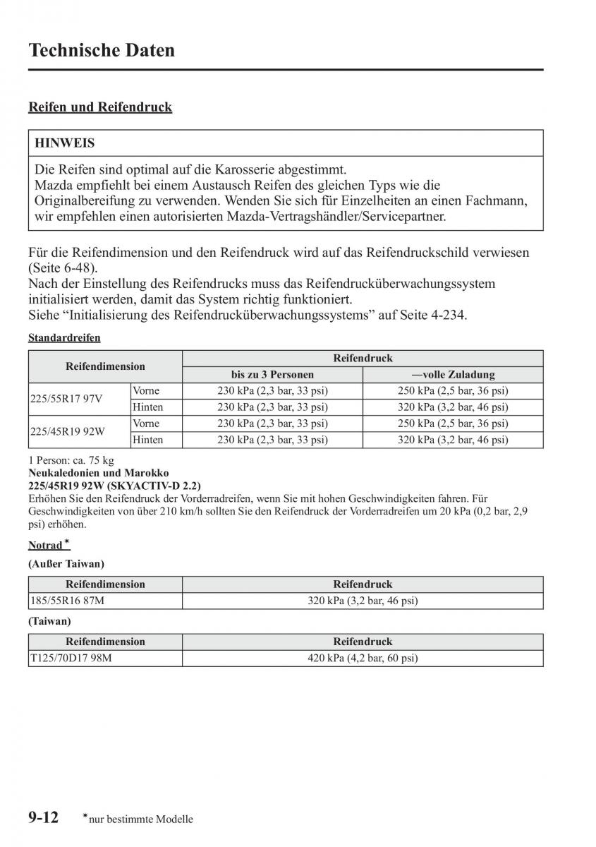 Mazda 6 III Handbuch / page 787